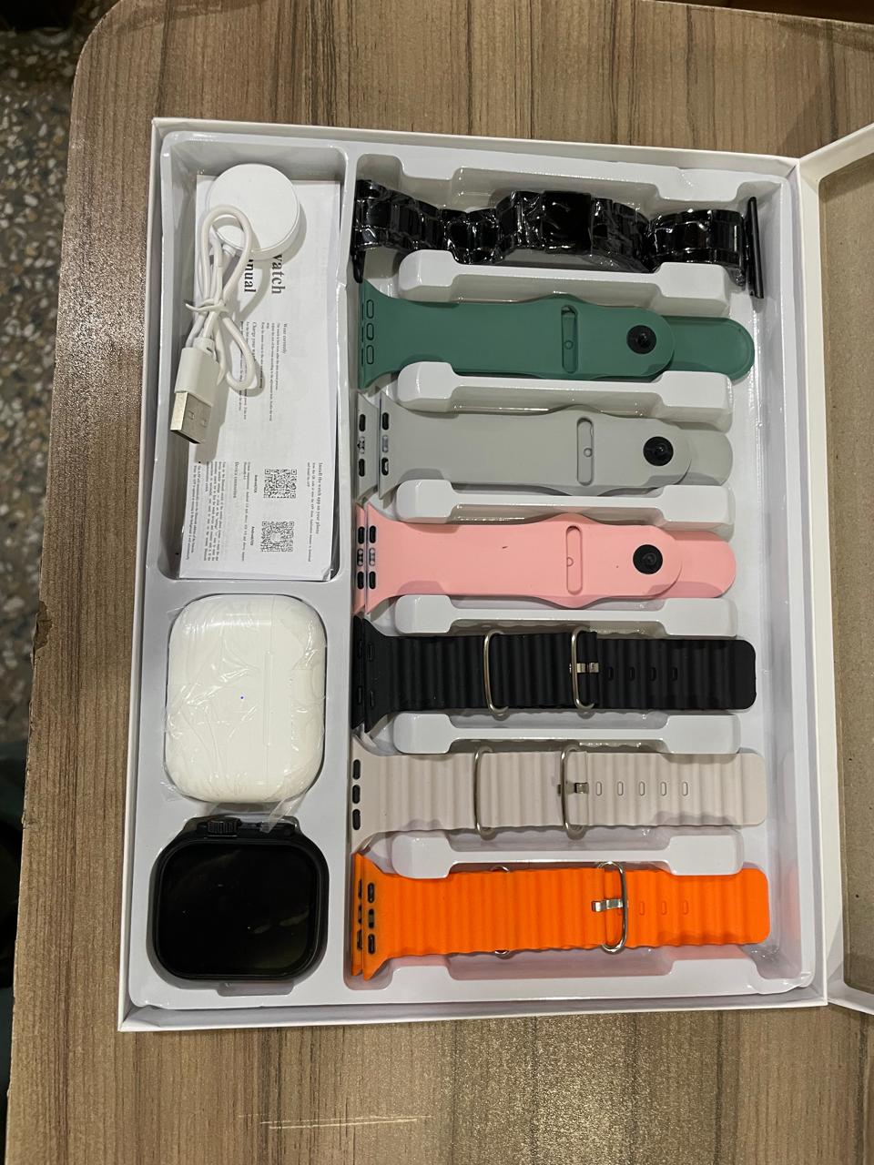 Ultra 3 Max101 Smart Watch 10-in-1 Combo